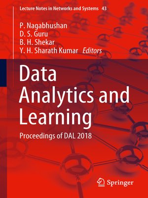 cover image of Data Analytics and Learning
